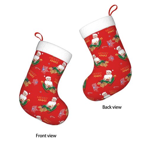 Custom Christmas Stocking with Baby Face, Personalized Face Christmas Stockings Bag