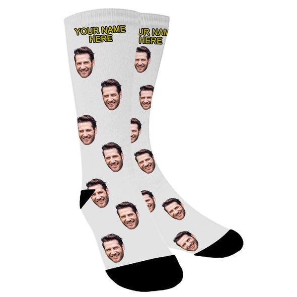 Personalized Photo Socks Funny Socks With Photo - amlion