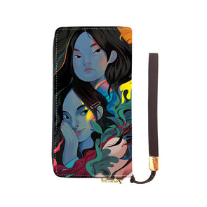 Personalized Photo Wallets for Women, Two side 3D Print Wallet for Wife, Mother Day Gifts for Her-Long Style
       
        
          Amlion